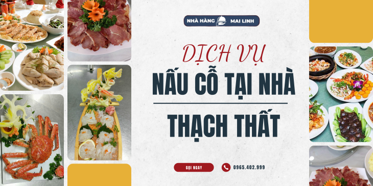 Top Dịch Vụ Nấu Cỗ Thạch Thất